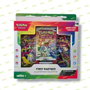 POKÉMON TRADING CARD GAME FIRST PARTNER IllUSTRATION COLLECTION: SERIES 1